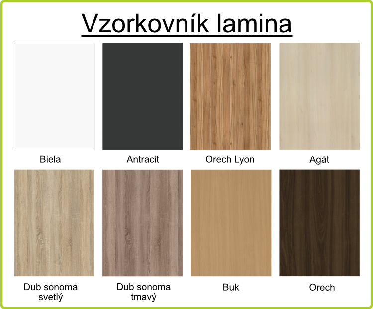 vzorník lamin oblý
